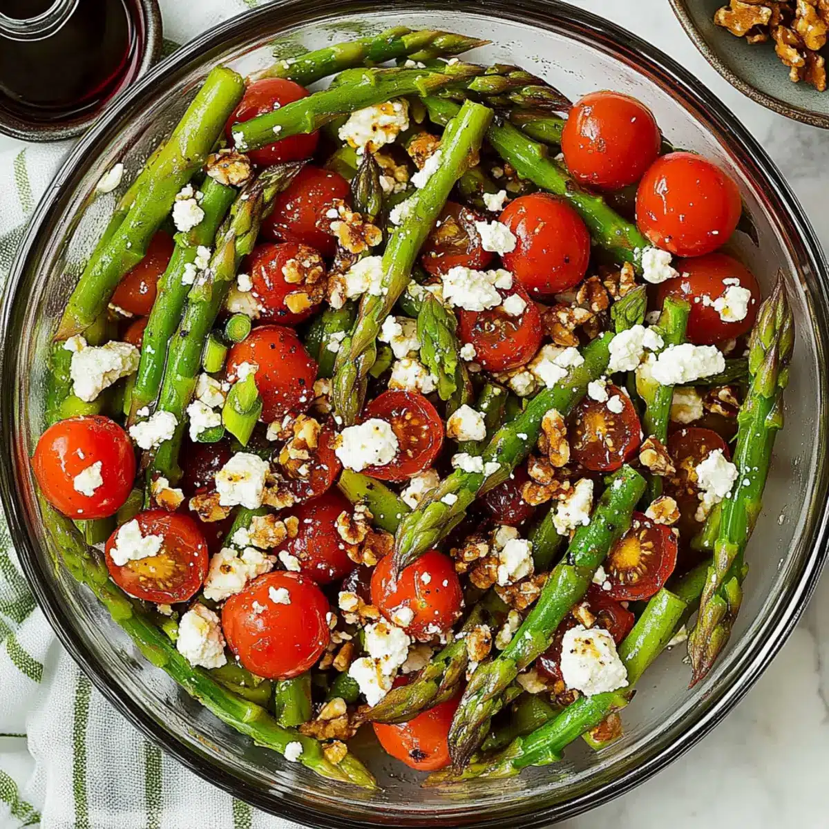 Versatile Asparagus Tomato Feta Salad: Customize for Any Meal